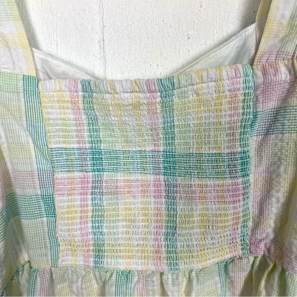 Old Navy Top Pastel Milkmaid Cottage & Praire Core Feminine Dainty Soft Girl XXL